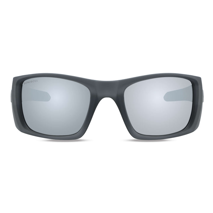 Vista frontal Futaleufu gafas deportivas color silver mirror #color_espejado-silver