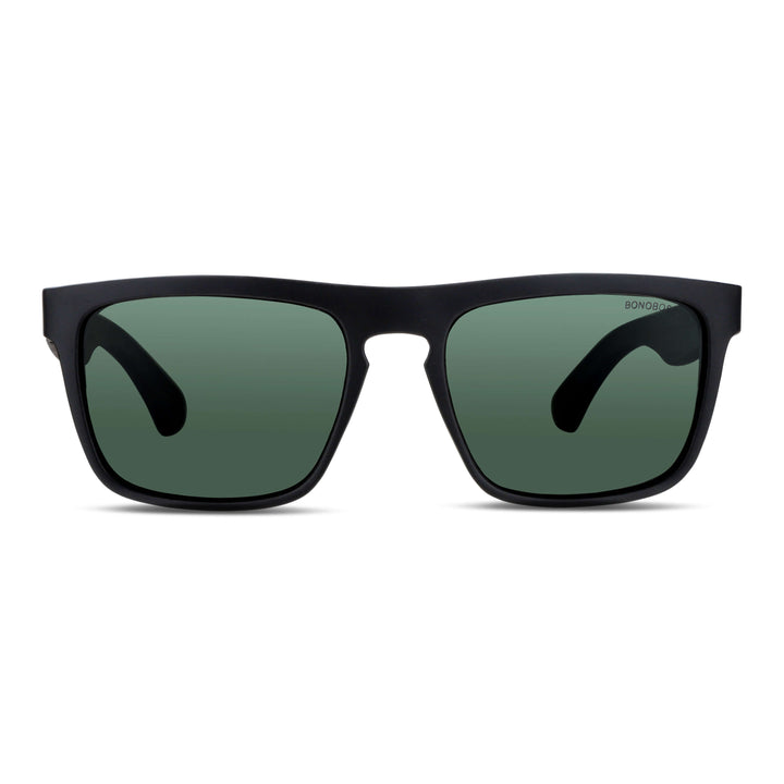 Vista angulada de Lautaro Dark anteojos de sol G15 verde militar para mujer #color_g15