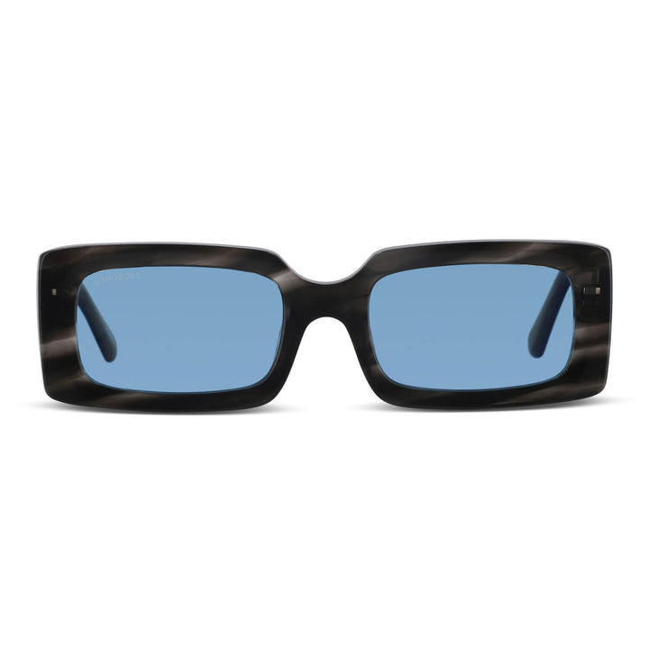 London lentes de sol gris vista frontal diseño universal #color_gris