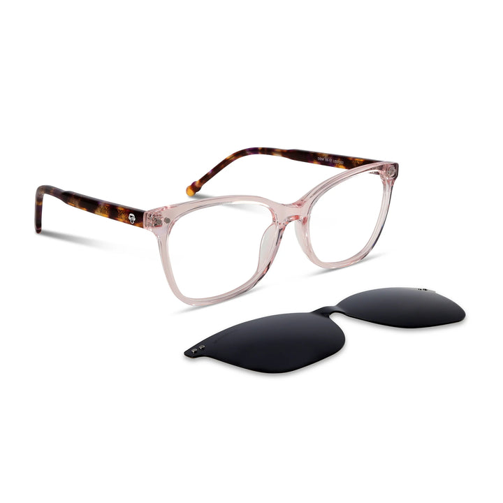 Lentes ópticos Demi Clip Sol Rose #color_rosado