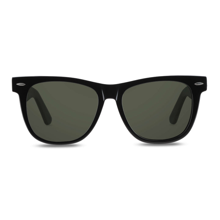 Valencia gafas polarizadas negro diseño frontal para mujer #color_negro