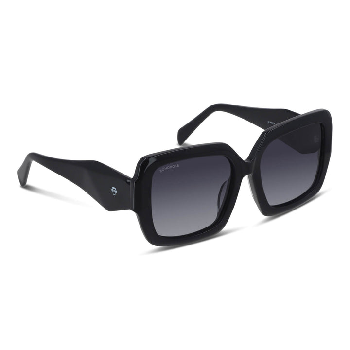Alaska lentes graduados negro vista frontal para mujer #color_negro
