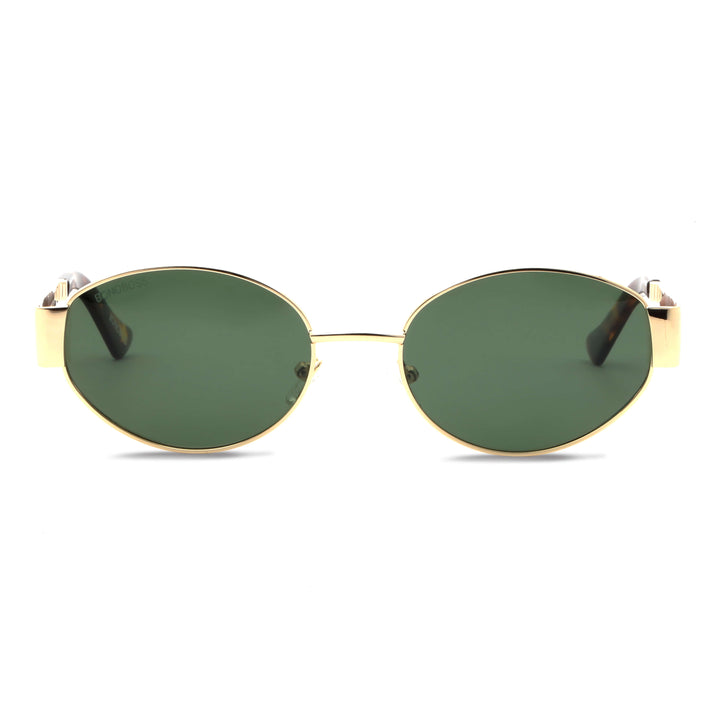 New Lennon lentes de sol G15 verde militar vista frontal diseño universal #color_g15