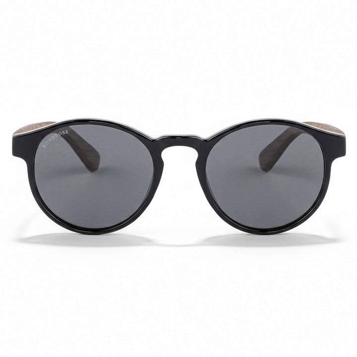 Paine lentes de sol negro vista frontal diseño universal #color_negro #foto_frontal
