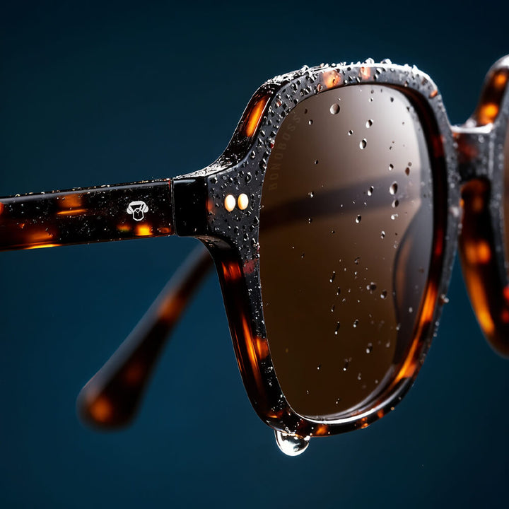 Canarias lentes de sol carey tortoise vista frontal diseño universal #color_carey