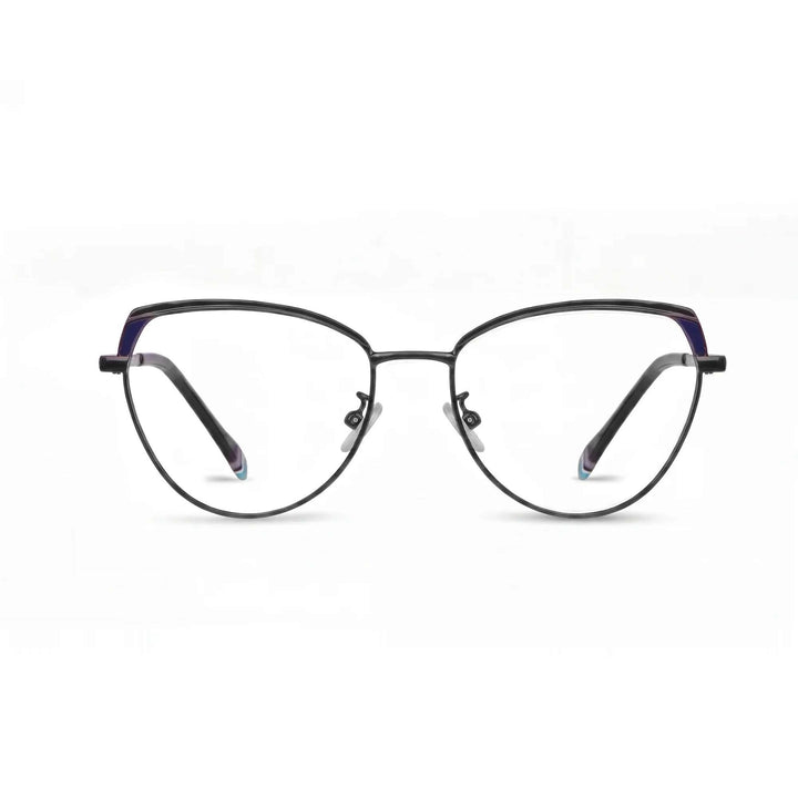 Anteojos Fiore 3983 en negro azul – vista frontal #color_negro