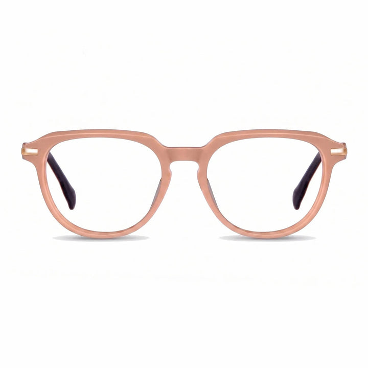 Anteojos Fiore 5409 en milky blanco – vista frontal #color_rosado