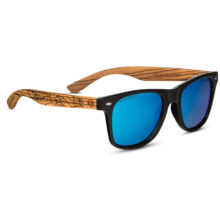 Acacia Designer's lentes de sol vista frontal diseño universal #color_waves-sky
