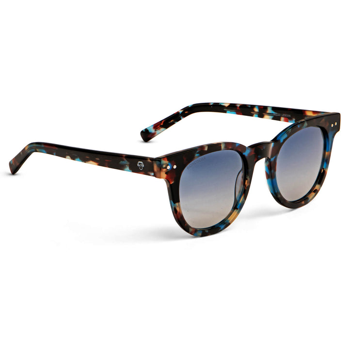 Meli en tono azul lentes con receta de frente diseño ligero #color_azul