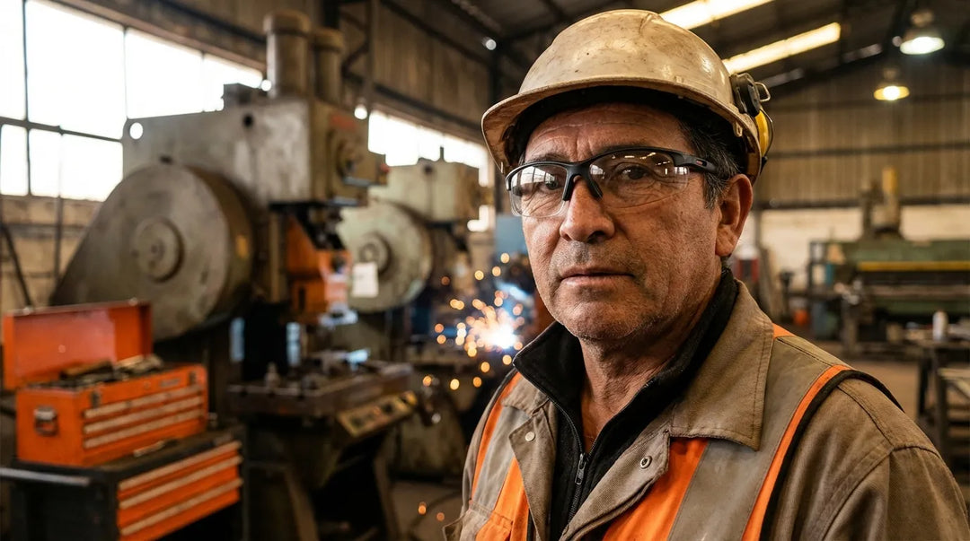 Lentes ópticos de seguridad con receta normativa chilena protección laboral certificación trabajador Chile