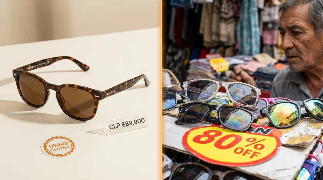 Lentes de sol en oferta Chile cómo encontrar calidad real descuentos genuinos versus estafas online