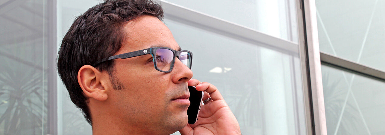Lentes ópticos para hombre en Chile - marcos sustentables de acetato y madera Bonoboss