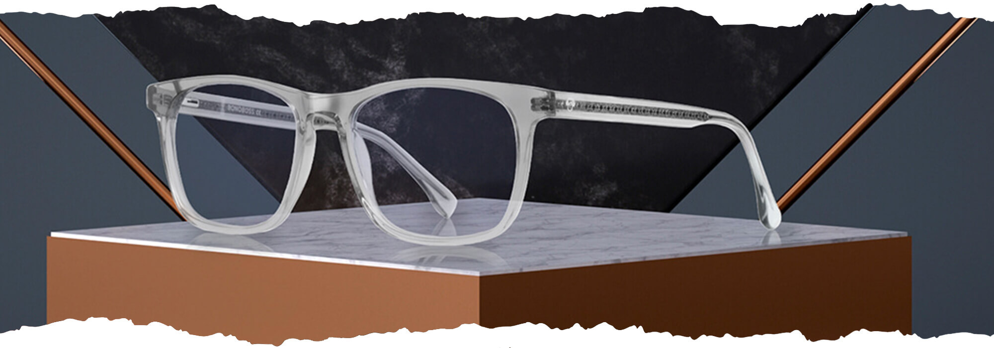 Lentes ópticos de bio acetato natural para hombre y mujer Bonoboss Chile