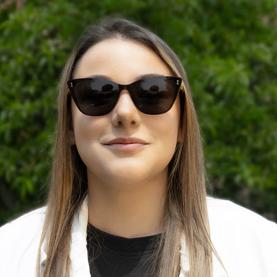 anteojos opticos agatados de mujer con clip de sol polarizado con sobrelente lentes con receta 