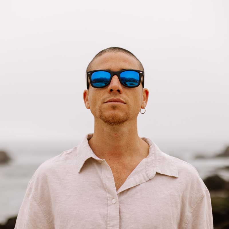 lentes anteojos de sol de platico reciclado agatados clasicos color blanco para mujer y hombre #color_transparente