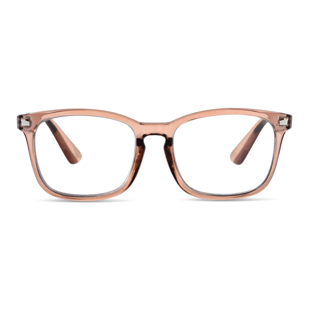 Oncol Caramel lentes filtro azul vista frontal diseño universal #editorial_grid2 #color_default
