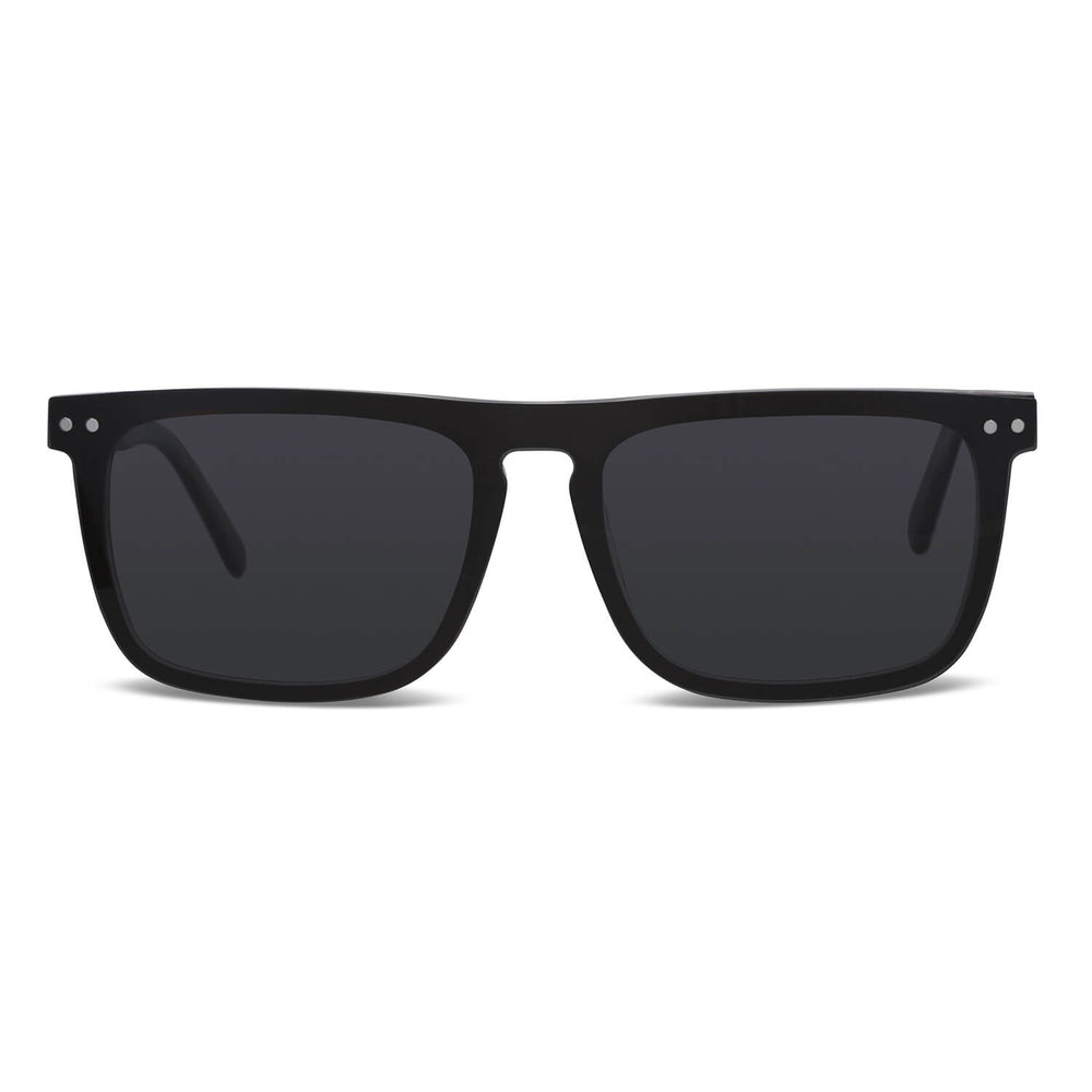 Frontal Lautaro Clip Sol clip de sol polarizado tono negro filtro luz azul #color_negro