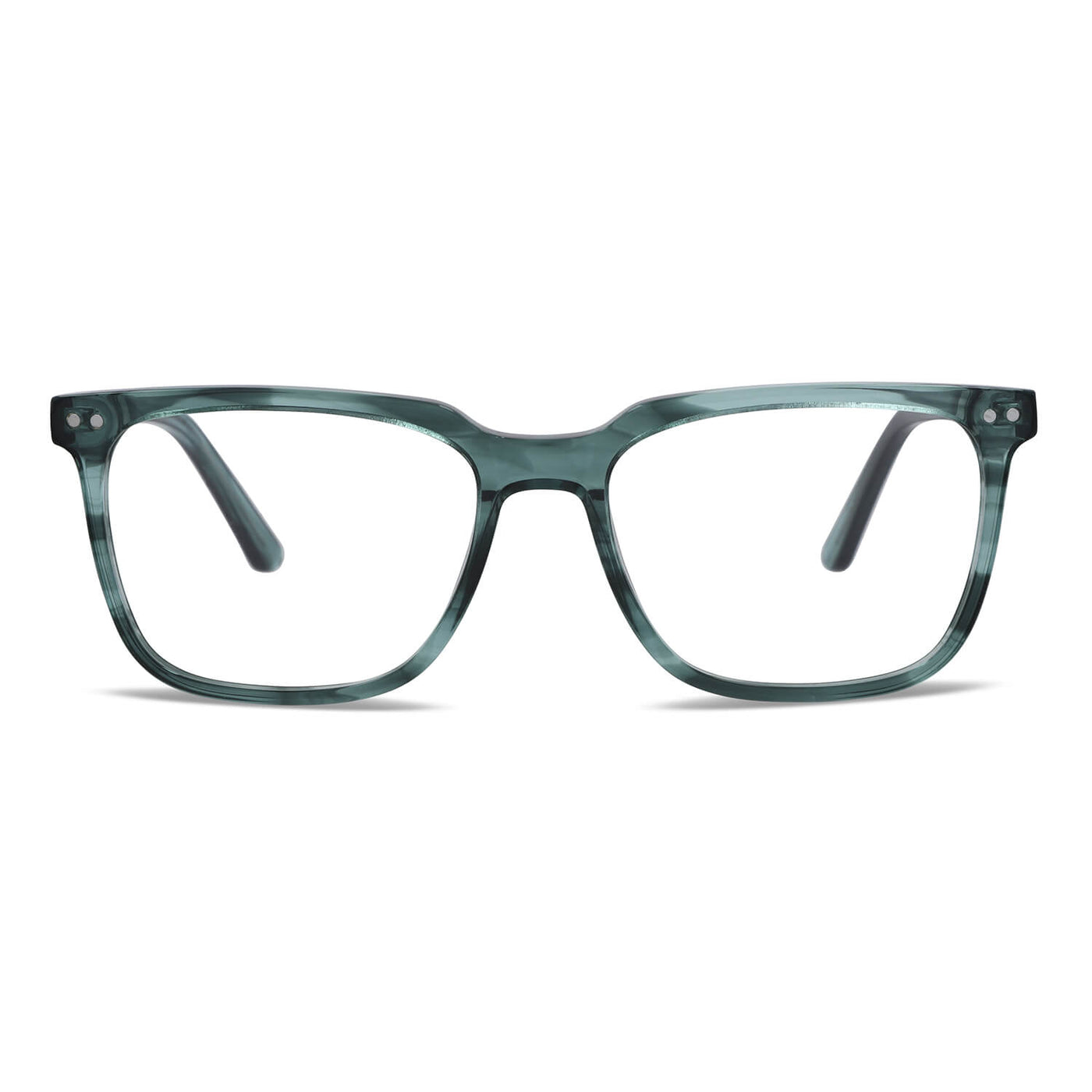 armazones marcos opticos de color verde con clip de sol polarizado mica magnetica opticos con receta para hombre y mujer ecologico sustentable plastico reciclado