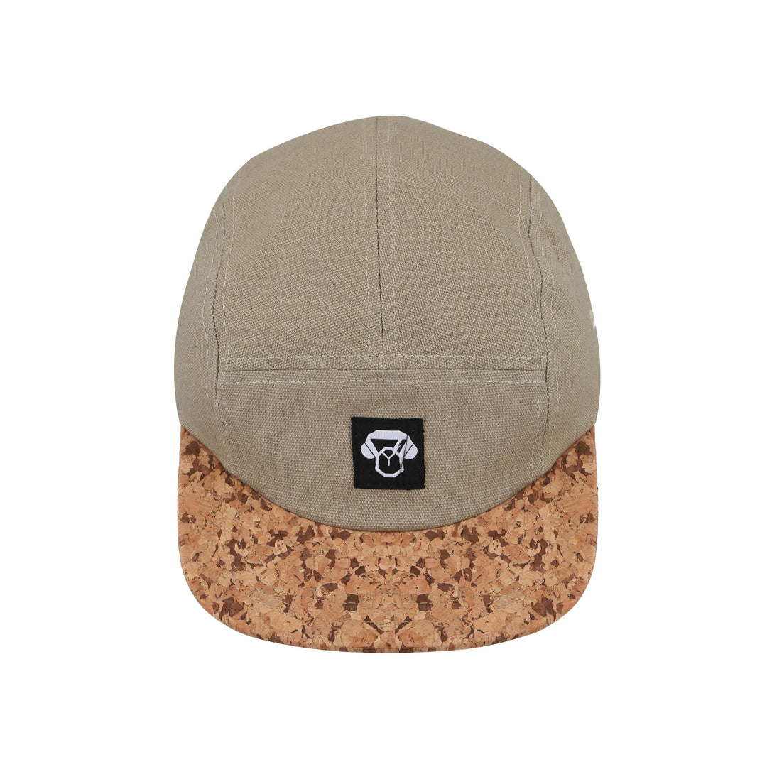 Gorro Corcho 5 Panel Olive