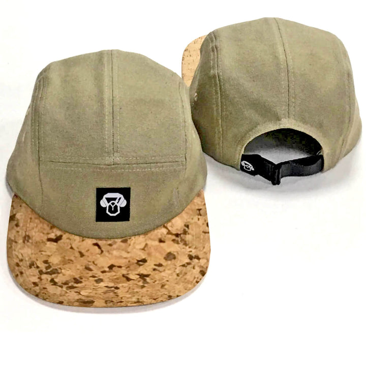 Gorro Corcho 5 Panel Olive
