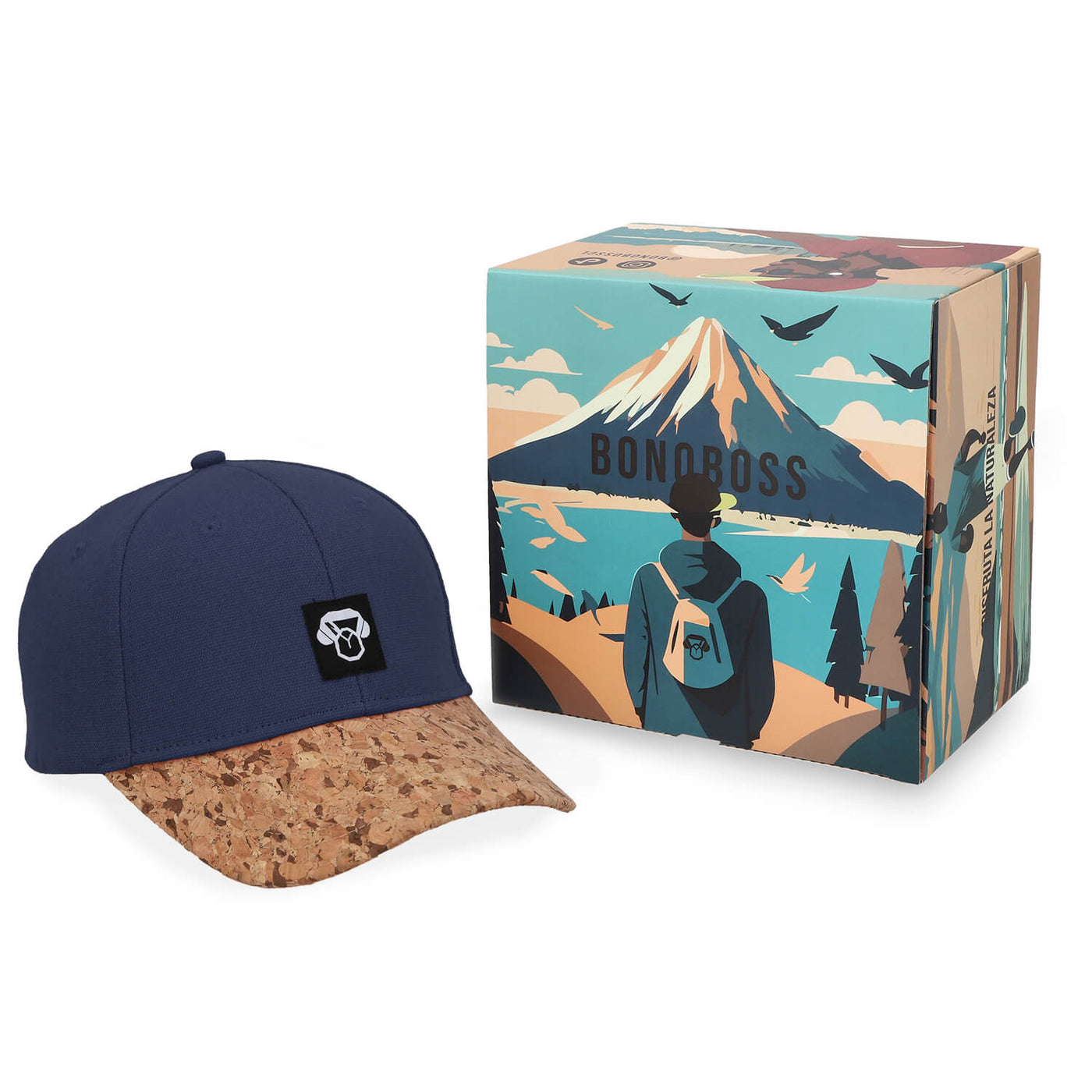 Blue Cork Cap