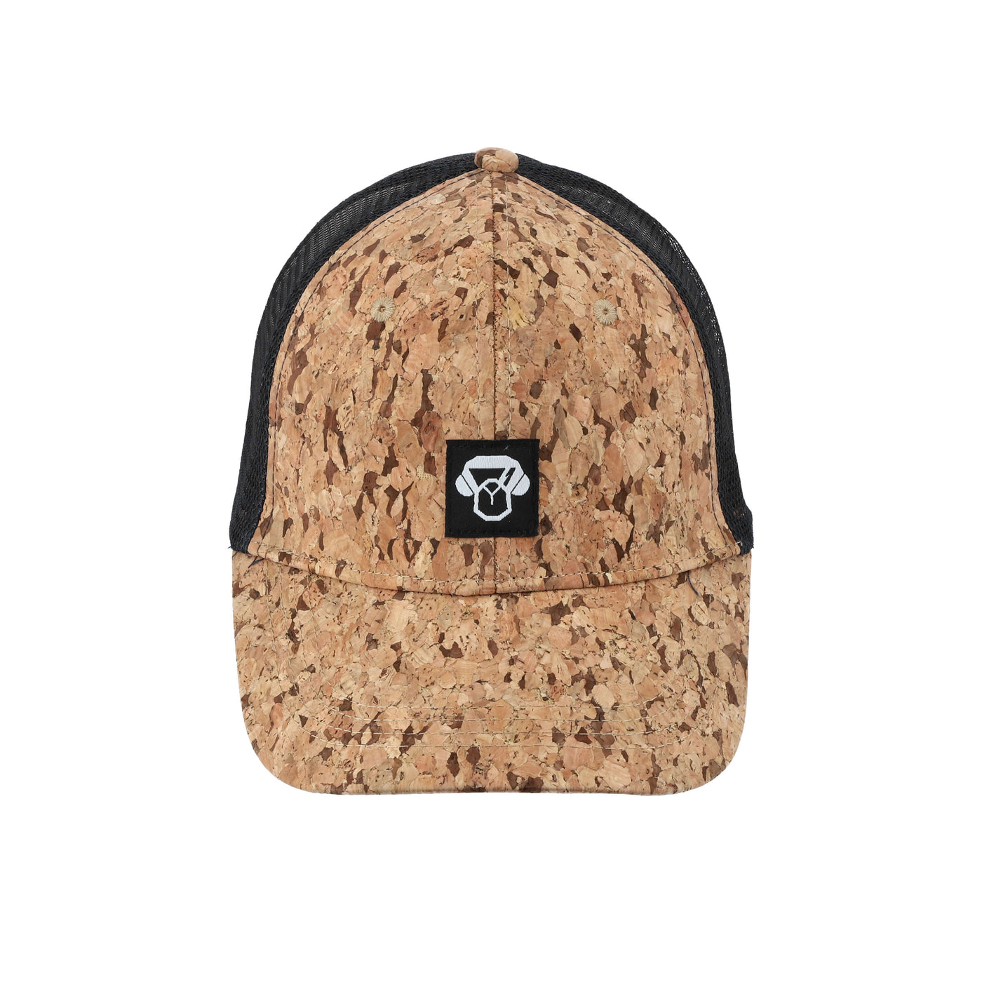 Black Cork Mesh Cap