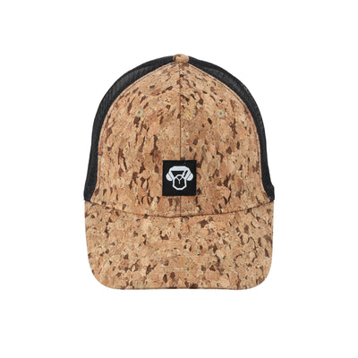 Black Cork Mesh Cap