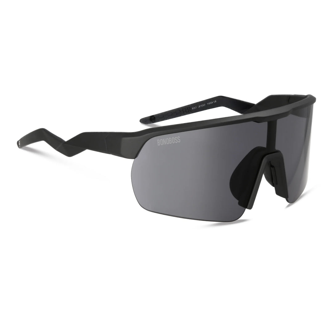 Lentes de sol Bolt Negro vista 3/4 #color_negro