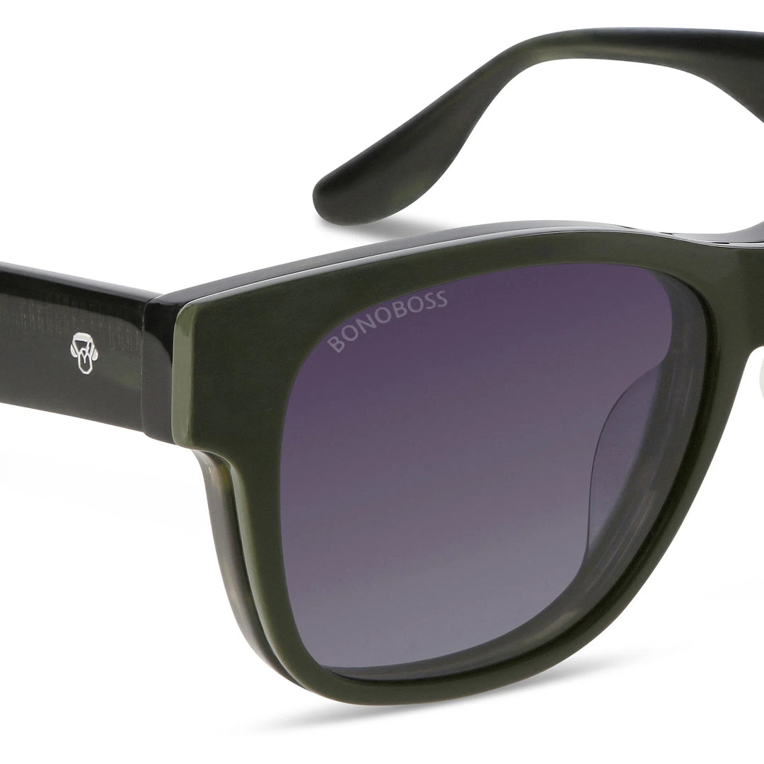 Lentes ópticos Acacia Clip Sol Verde #color_verde