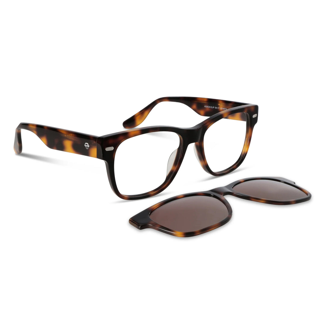Lentes ópticos Acacia Clip Sol Carey #color_carey