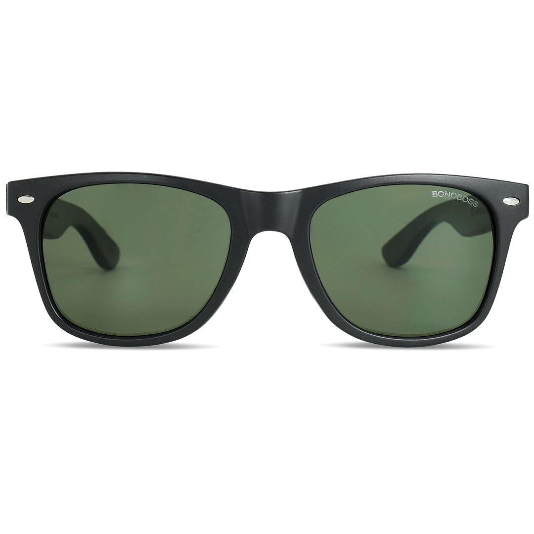 anteojos de sol rectangulares polarizados negrospara hombre y mujer con lentes de color negro #color_negro