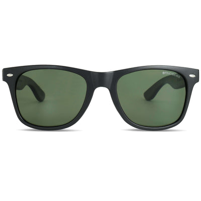 anteojos de sol polarizados G15 negro wayfarer rayban hombre mujer de moda plastico reciclado madera ecologica sustentable