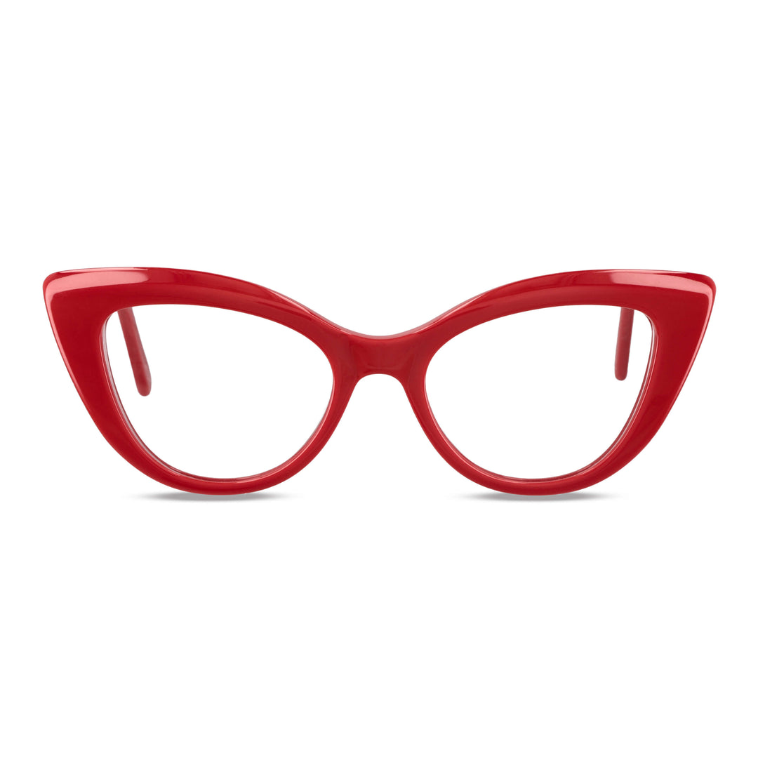 foto frontal de armazones opticos agatados retro para mujer de cara redonda grande de marca Bonoboss en acetato biodegradable natural de color negro #color_negro