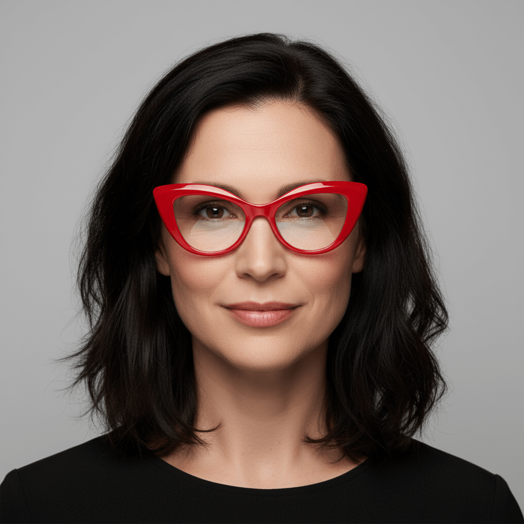 foto frontal de armazones opticos agatados retro para mujer de cara redonda grande de marca Bonoboss en acetato biodegradable natural de color negro #color_negro