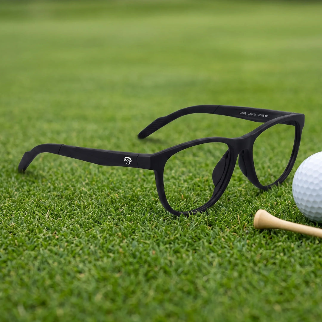 Lentes ópticos deportivos Bonoboss Lewis Negro golf green #color_negro
