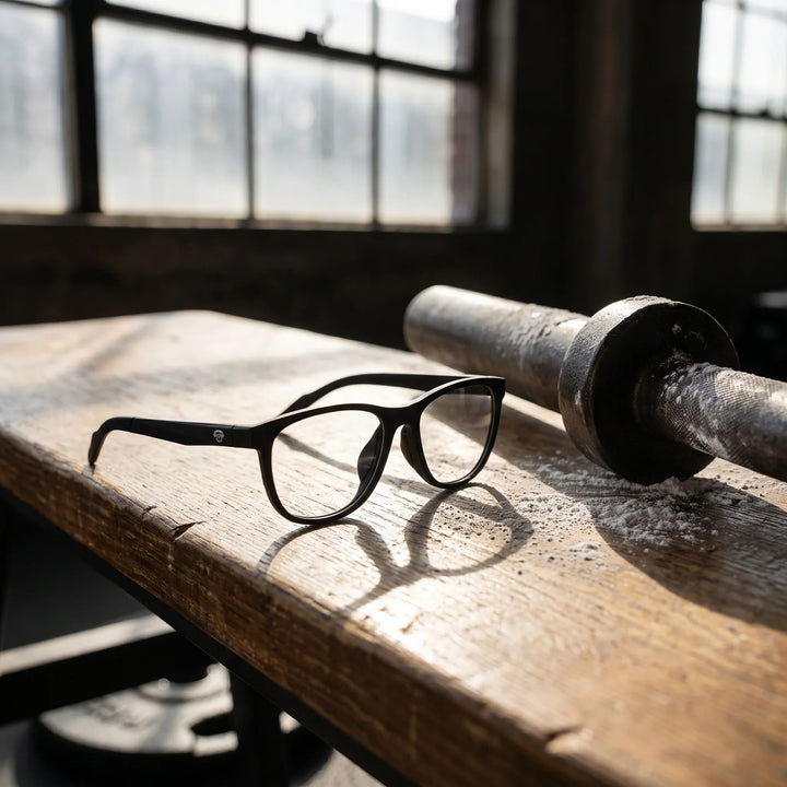 Lentes ópticos deportivos Bonoboss Lewis Negro gym banca #color_negro