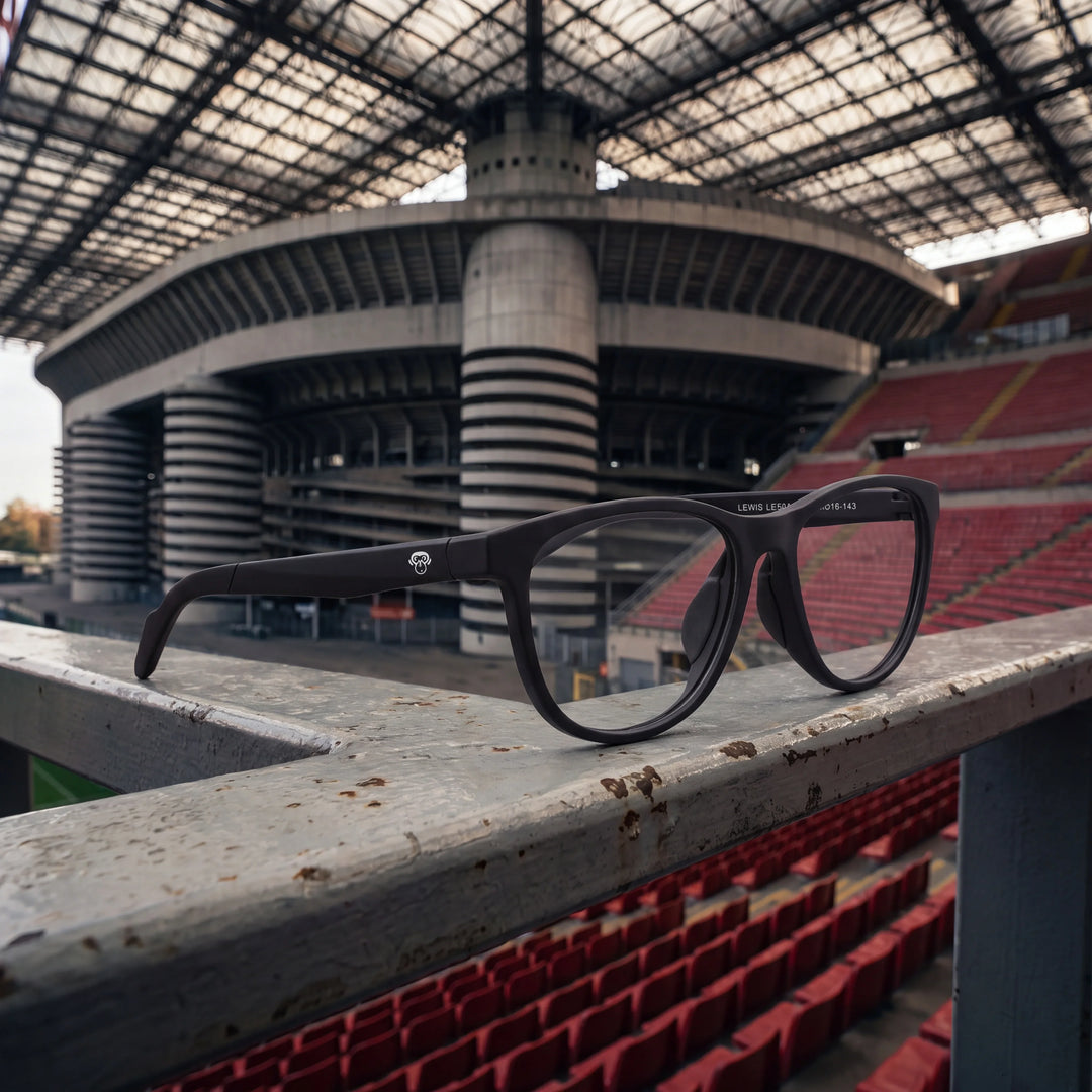 Lentes ópticos deportivos Bonoboss Lewis Negro san siro #editorial_banner_confianza #color_negro