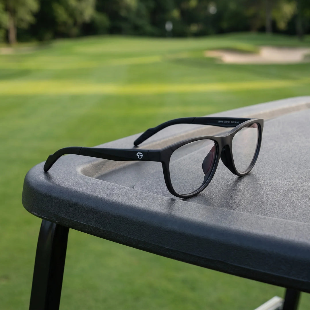 Lentes ópticos deportivos Bonoboss Lewis Negro techo carro golf #color_negro
