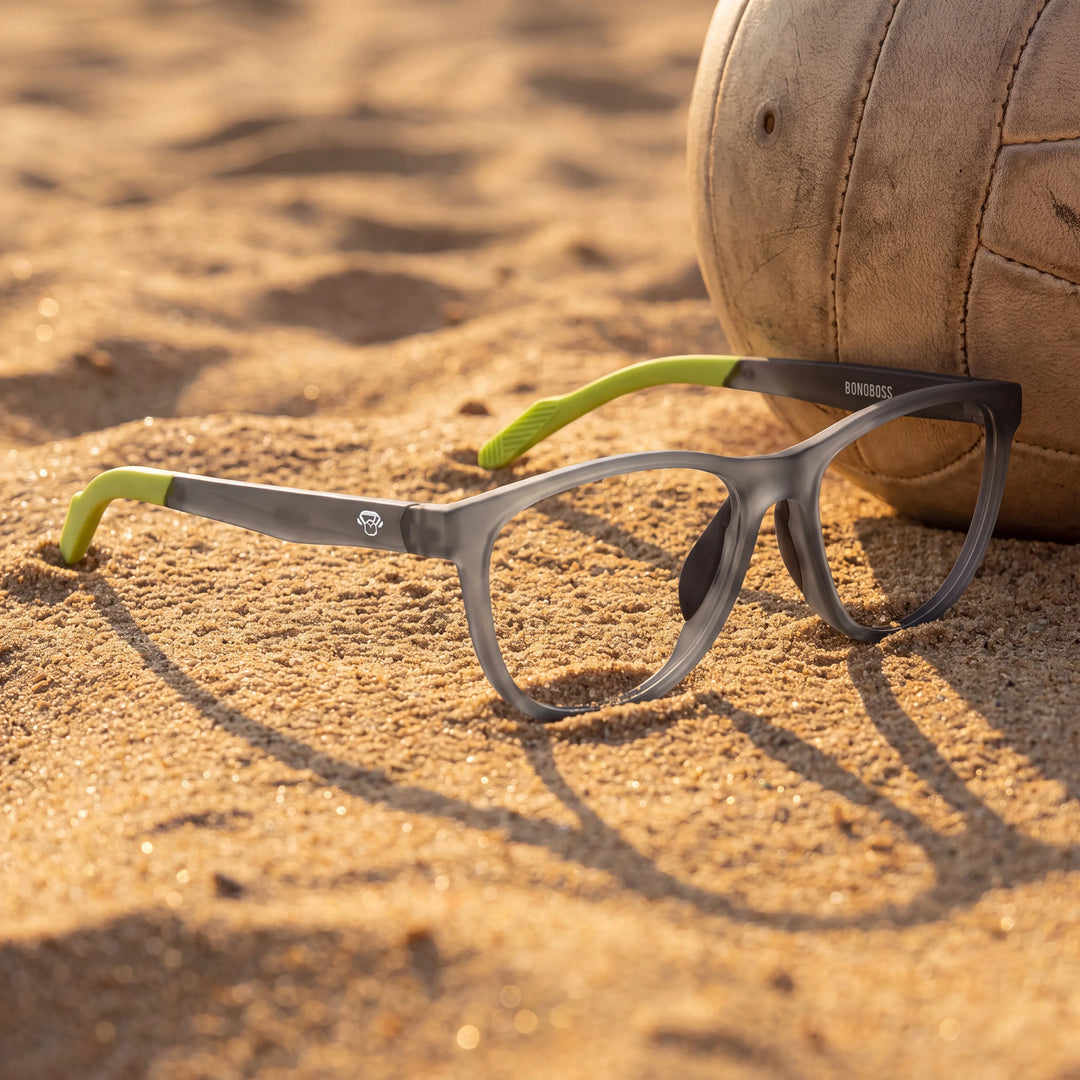Lentes ópticos deportivos Bonoboss Lewis Verde volley arena #editorial_lifestyle4 #color_verde