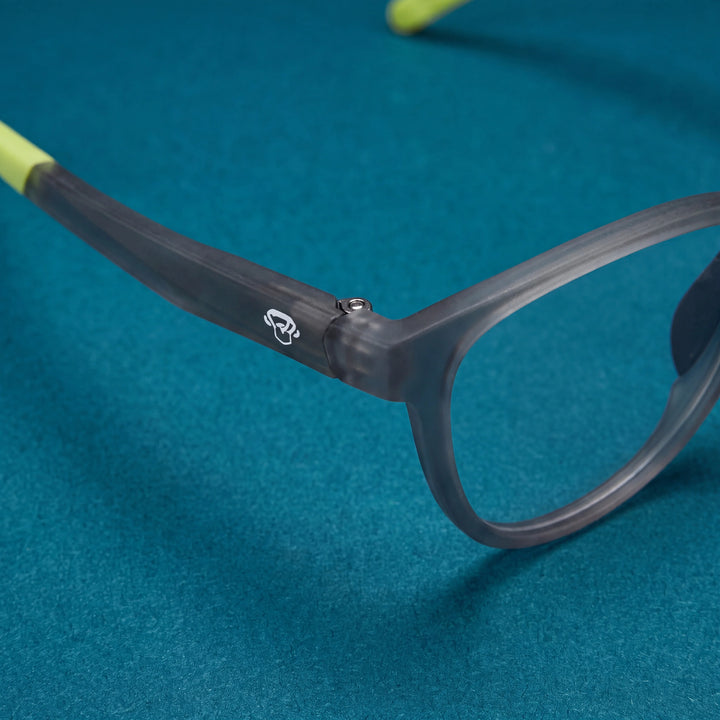 Lentes ópticos deportivos Bonoboss Lewis Verde detalle bisagra #color_verde