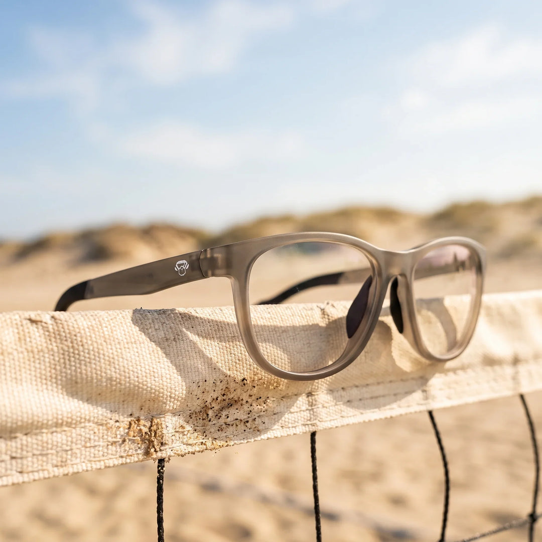 Lentes ópticos deportivos Bonoboss Lewis Champagne volley red #editorial_lifestyle3 #color_champagne