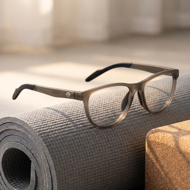 Lentes ópticos deportivos Bonoboss Lewis Champagne yoga mat #color_champagne