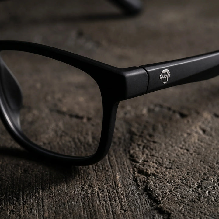 Lentes ópticos deportivos Bonoboss Bryant Negro detalle canto frente #color_negro