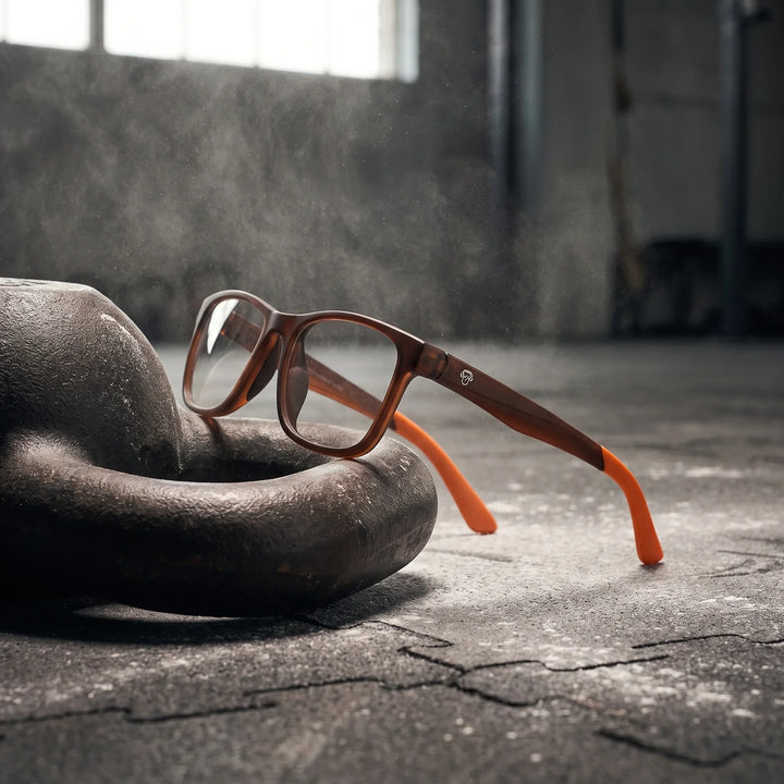 Lentes ópticos deportivos Bonoboss Bryant Naranjo crossfit kettle #color_naranjo