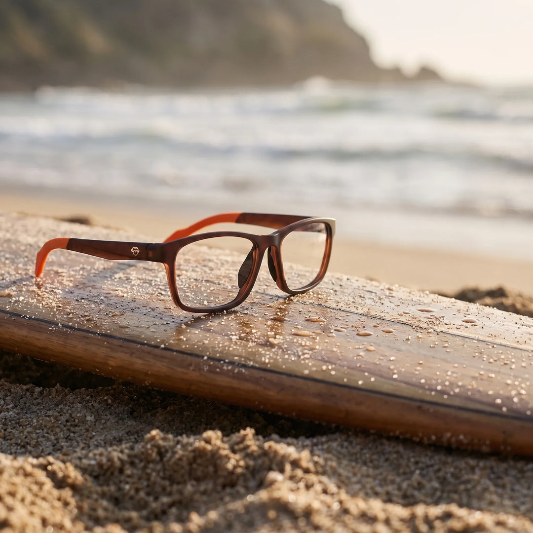 Lentes ópticos deportivos Bonoboss Bryant Naranjo surf tabla #color_naranjo