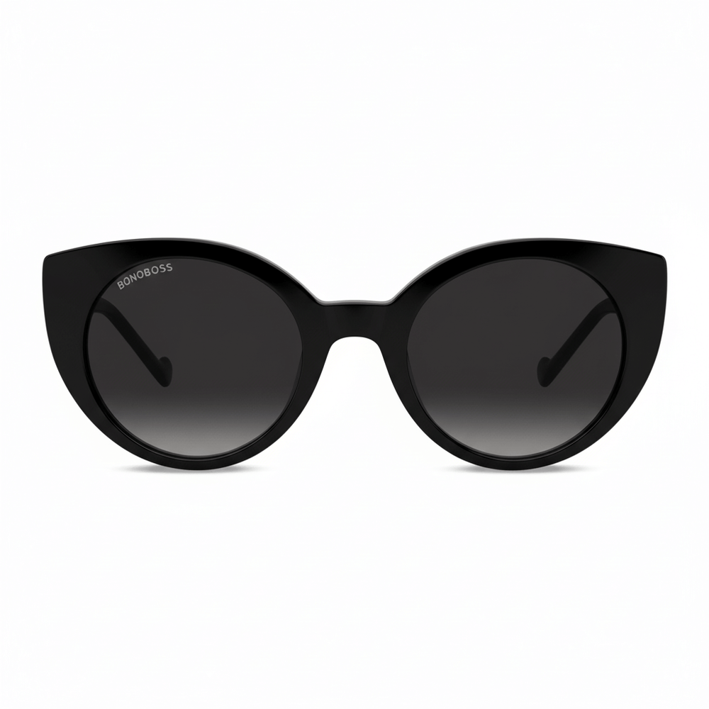 un hombre usando anteojos agatados de color carey bonoboss en vista lateral #color_carey