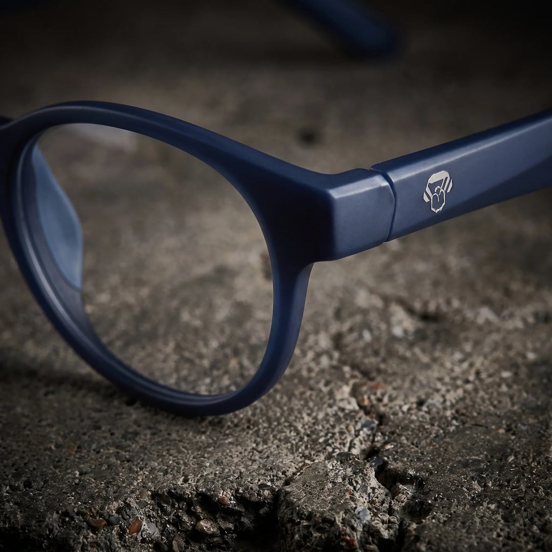 Lentes ópticos deportivos Bonoboss Simone Azul detalle canto frente #color_azul