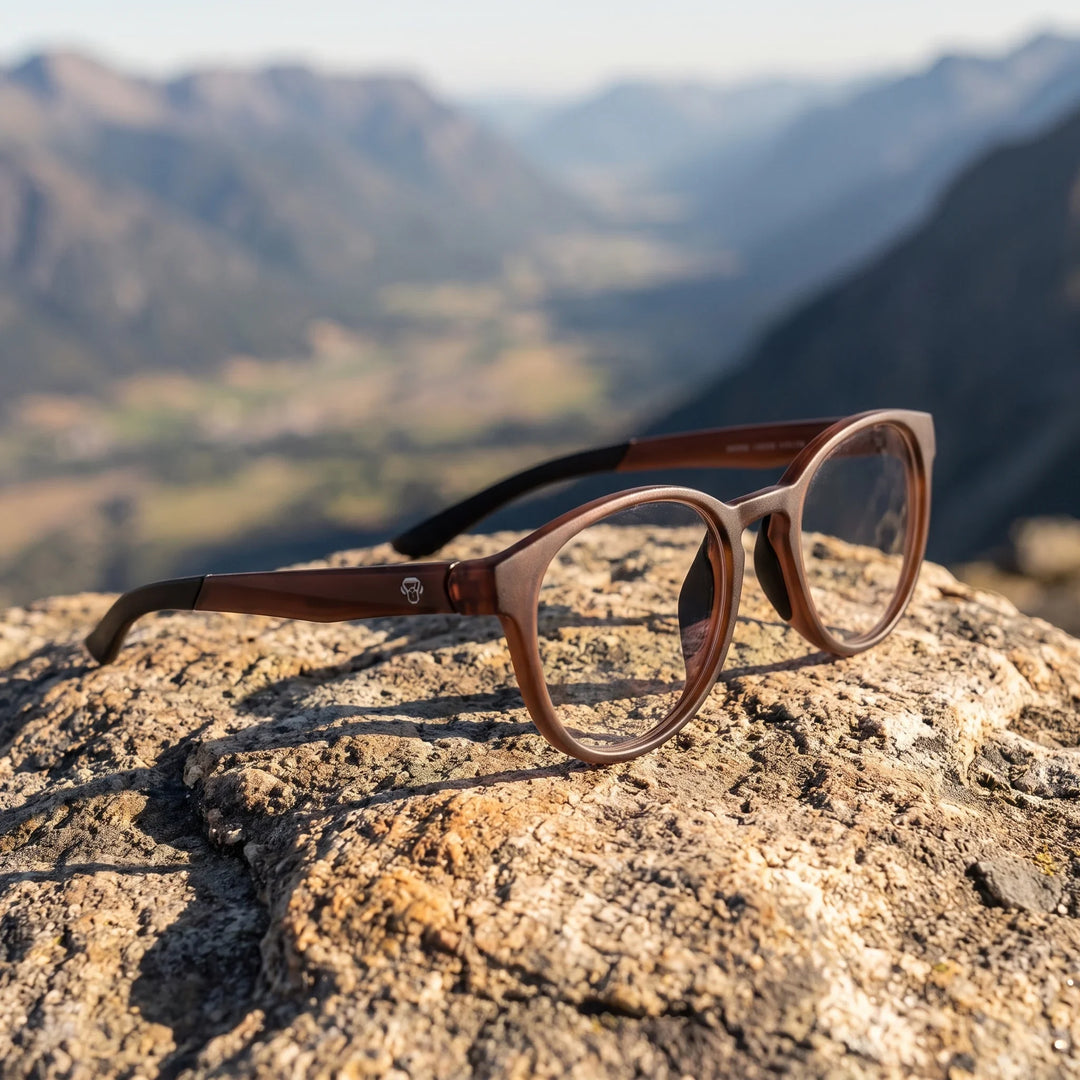 Lentes ópticos deportivos Bonoboss Simone Champagne cerro cumbre #editorial_lifestyle1 #color_champagne