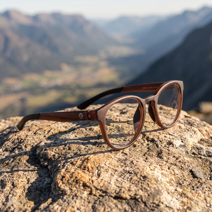 Lentes ópticos deportivos Bonoboss Simone Champagne cerro cumbre #editorial_lifestyle1 #color_champagne