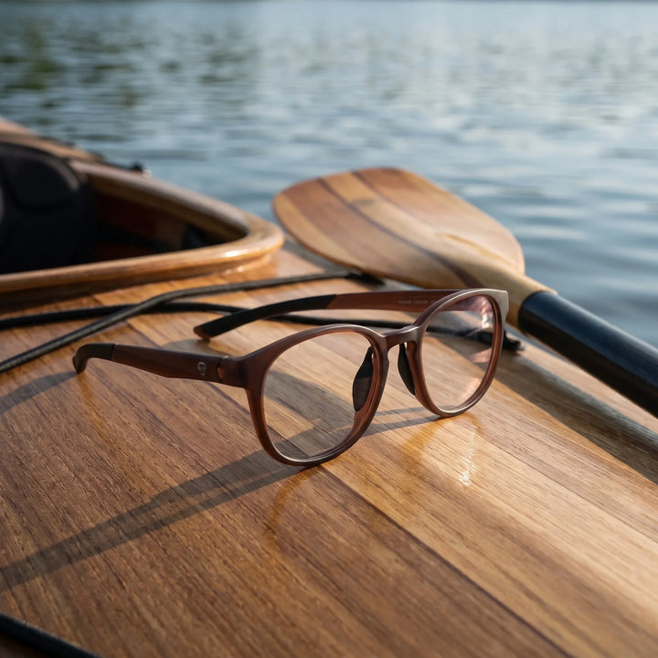 Lentes ópticos deportivos Bonoboss Simone Champagne kayak remo #color_champagne